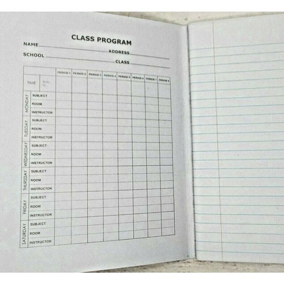 Lot Of 2 Composite Dinosaur And Oh Yeah Designer Notebooks School - Picture 5 of 10